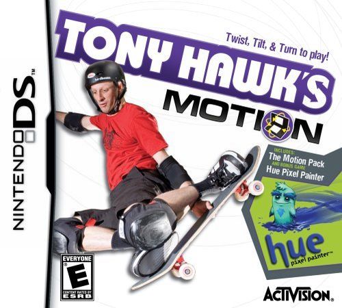Tony Hawk Motion box art for Nintendo DS